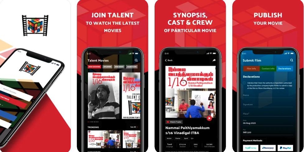 Talent Cinema OTT app launched